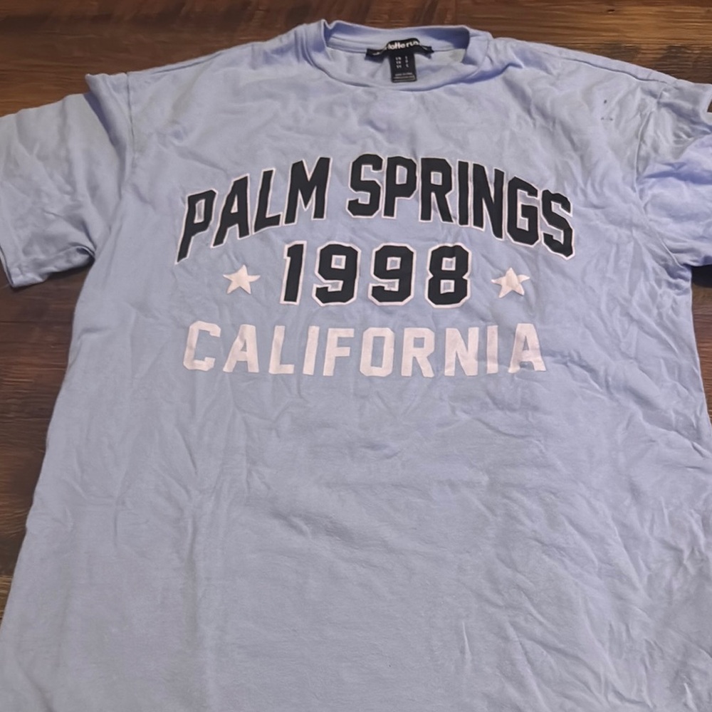 Palm Springs 1998 California Blue T-Shirt